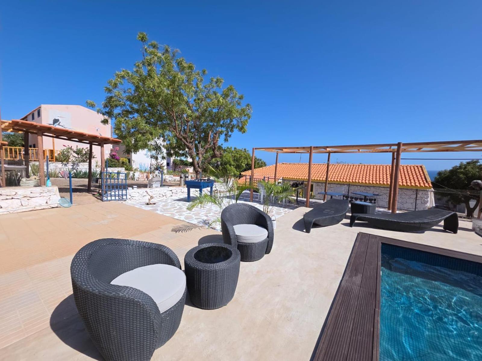 Apartamento Encosta Azul Cidade Velha Exterior foto